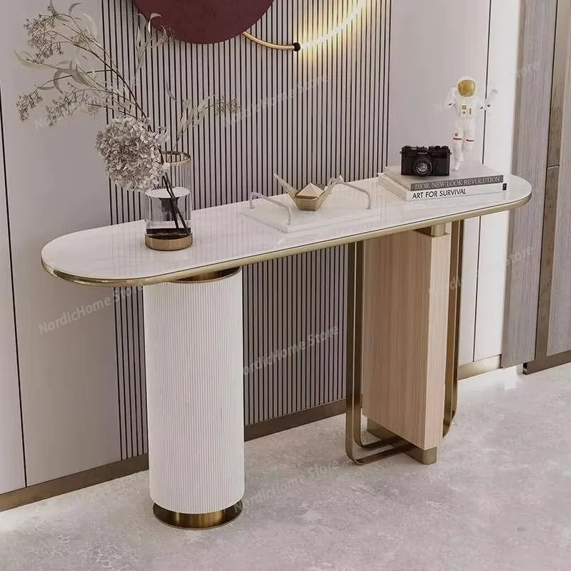 

Storage Versatile Living Room Table Luxury Console Garden Console Table Modern Tablebasse De Salon Entrance Hall Furniture