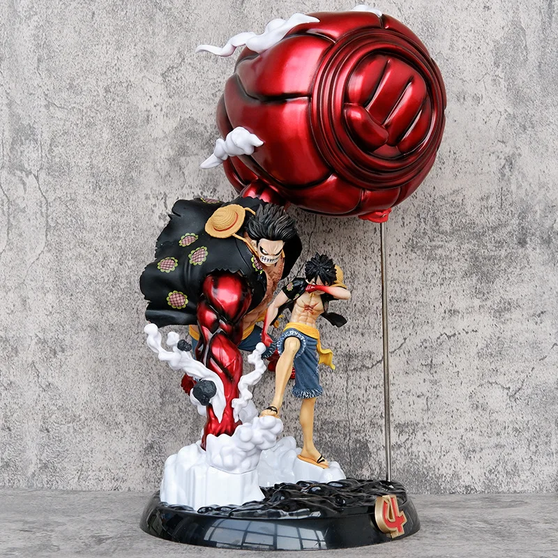 

51cm Anime One Piece Gear Fourth Luffy Gear Third Luffy Battle Ver. GK PVC Action Figure Statue Collectible Model Toys Doll Gift