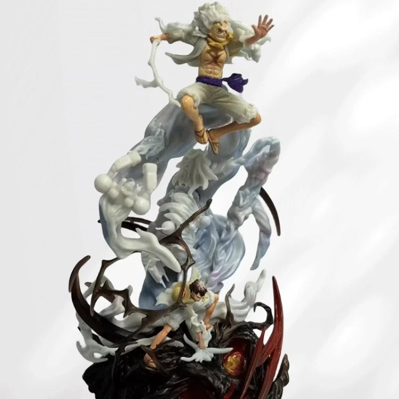 Gk G5 Nika Rufy One Piece Lz Sun God Anime Figura Frutto Risveglio Con Modello di Base Statua Ornamento Da Collezione Giocattoli Regali