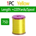 1PC Yellow 75D