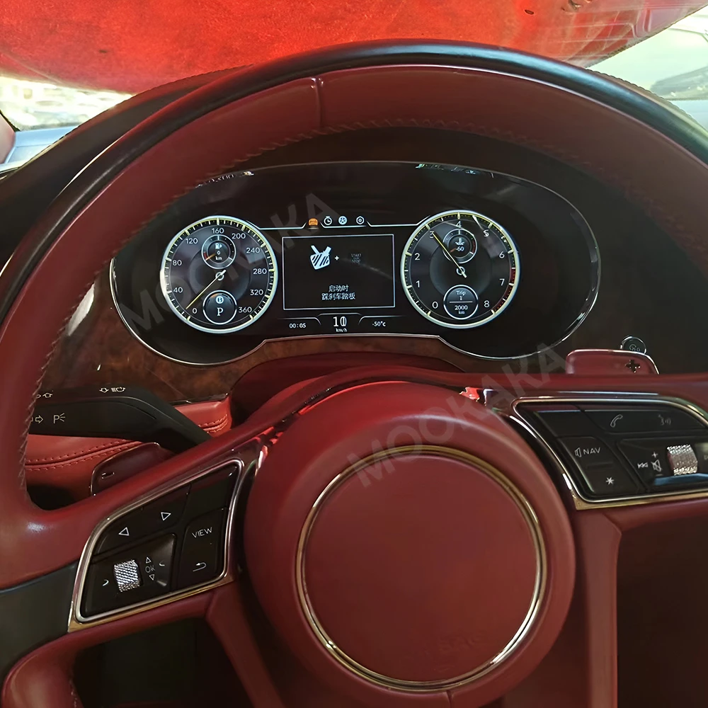 

Car Dashboard Digital Cluster For Bentley Continental GT 2005-2019 Instrument Panel Speedometer Auto Meter Screen Head Unit