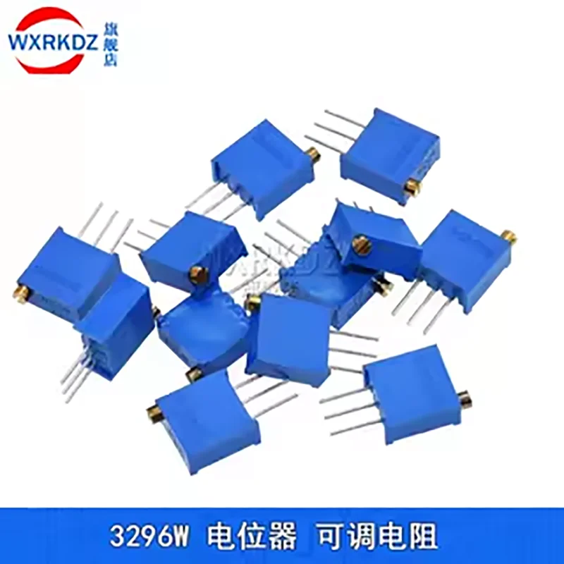 5 stks/partij 3386P 3296W 3362 100R 1K 2K 5K 10K 20K 50K 100K ohm Trimmer Potentiometer Variabele Weerstand Cermet Trimpot