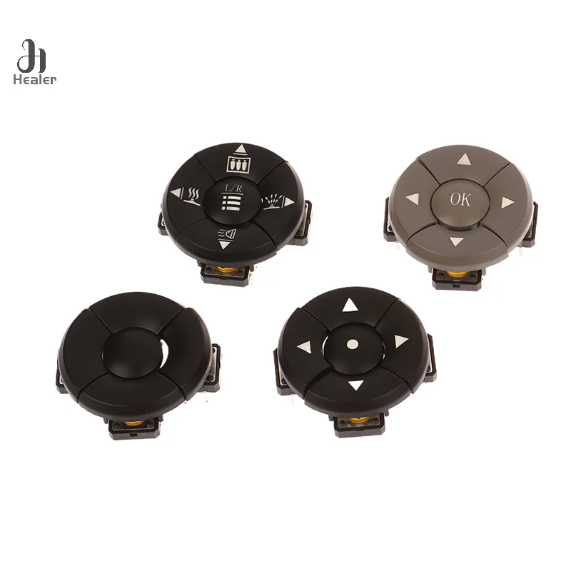 1 Set B3F-4055 With Arrow OK Button SMD 12*12*7.3mm Micro Tactile Tact Taster A14 Cap 5 Way Direction Combination Switch