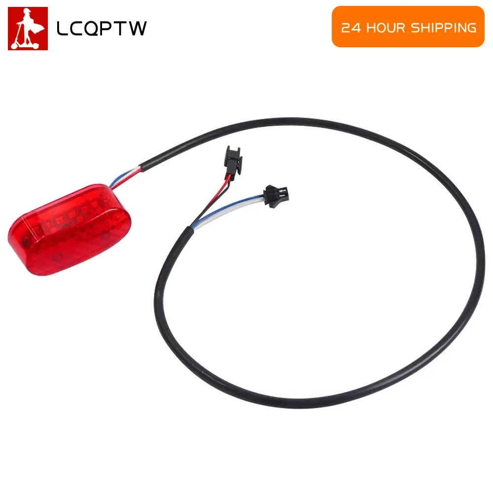 

For Electric Scooter 8 Inch LED Rear Taillight Brake Light Safety Warning Stoplight Replacement Parts Accessories