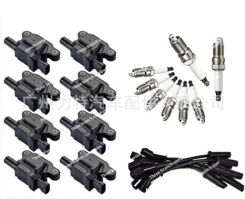 

Ignition Coil High Voltage Package UF413 12570616 Spark Plug 41-962 Fire Wire 9748UU