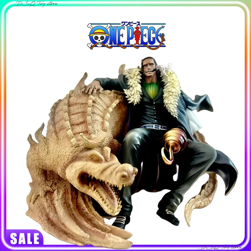 

Лидер продаж, цельный Bt, поза сидящей Laosha Gk, аниме-фигурка, крокодилы Shichibukai, песочные фигурки крокодилов, модель, коллекционная