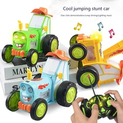 Coche de acrobacias con Control remoto Rv para niños, divertido coche de baile loco, mecedora, coche de salto fresco, juguetes para niños, Tren Eléctrico, coche de juguete para niños