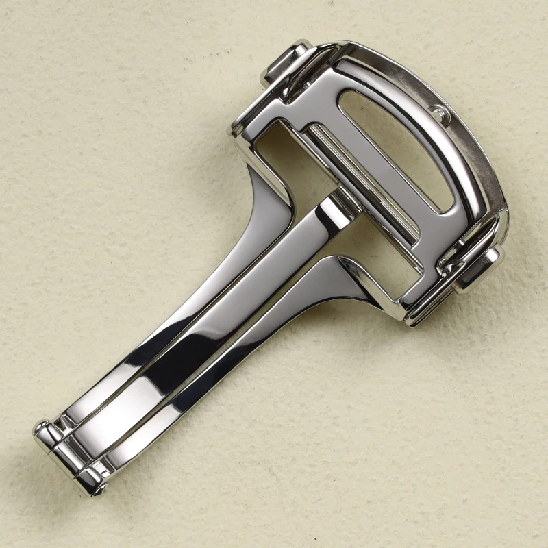 High Quality Stainless Steel Watch Buckle For Cartier Santos Blue Ballon PASHA Series New Folding Buckle Metal watch Buckle 18mm