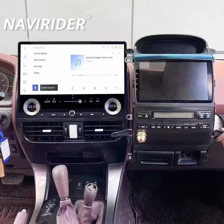 

Car Radio Touch Screen 16.8inch For Toyota Prado 120 2002-2009 For Lexus Gx470 Android 13 GPS Video Player Multimedia HU Carplay