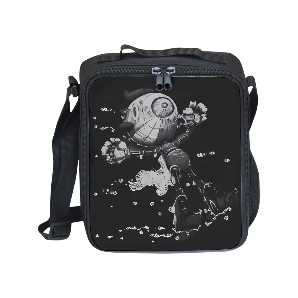 Harajuku Youthful the electric state 3D Print Crossbody Insulated Handbags Ice Bags Lunchbox Thermal insulation Food Lunch Bag