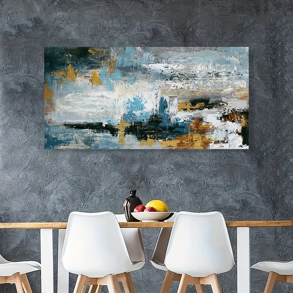 

2D/Flat Modern Minimalist Nordic Watercolor Canvas Wall Art - Frameless Abstract Canvas Prints for Living Room Decortions Gift