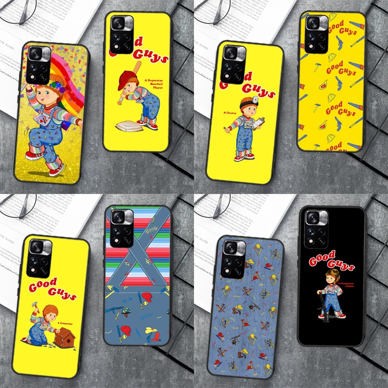 Good Guys Child Play Chucky Case For Xiaomi Redmi Note 12 11 10 9 8 Pro Note 12S 11S 10S 9S Cover For Redmi 9 10 12 C