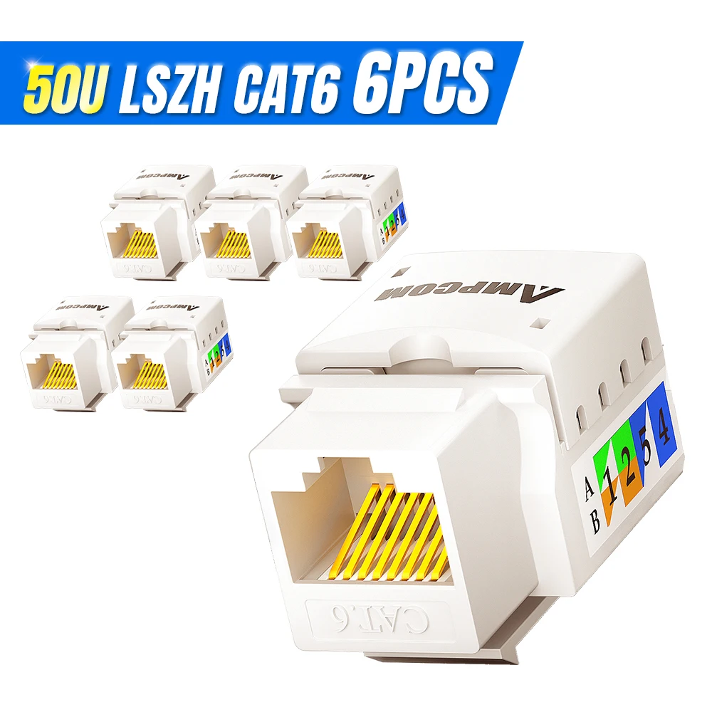 Variant: CAT6 50U  LSZH 6PCS