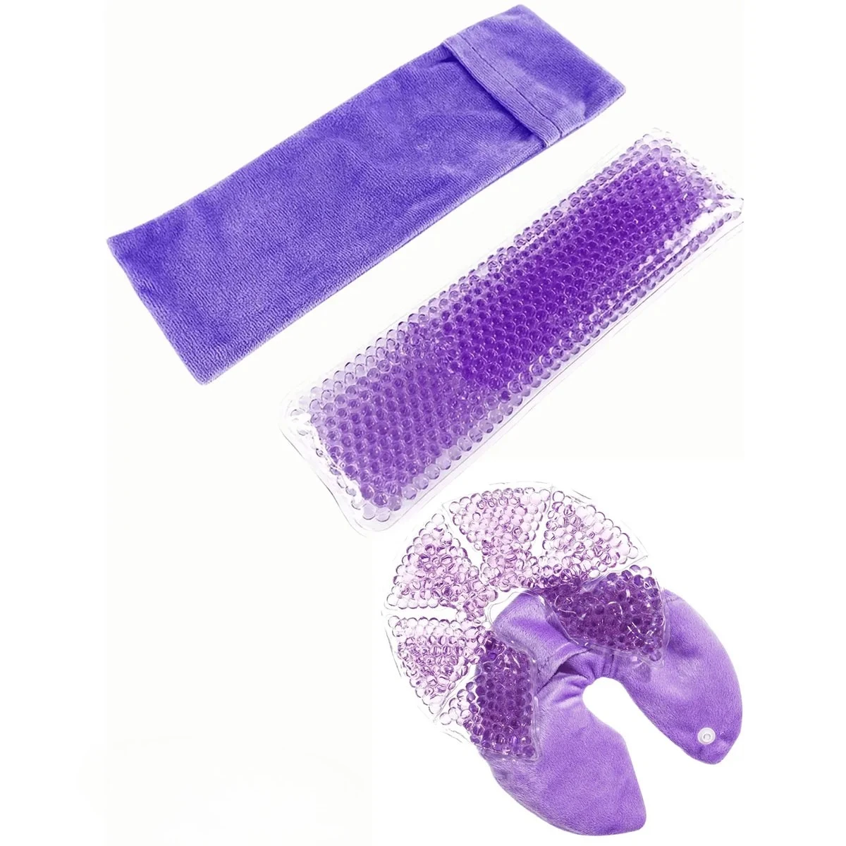 Perineal Ice Packs & Breast Therapy Gel Packs Set for Engorgement,Mastitis,After Birth Discomfort, Postpartum Recovery Kit