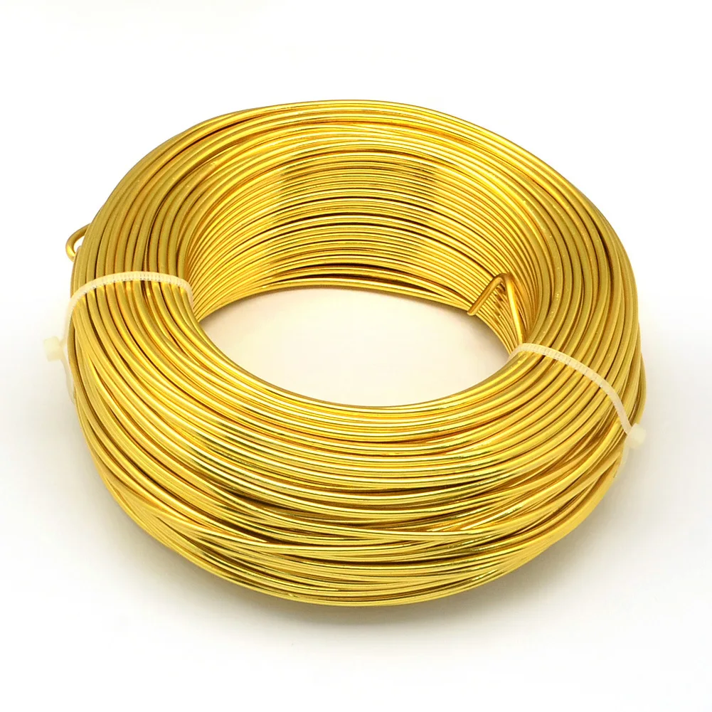 1000g/rol 0,8mm/1,0mm/1,5mm/2,0mm/2,5mm/3,0mm Kleurrijk Aluminium Zacht Metaal Ambachtelijke Draad voor DIY Sieraden maken - afbeelding 2