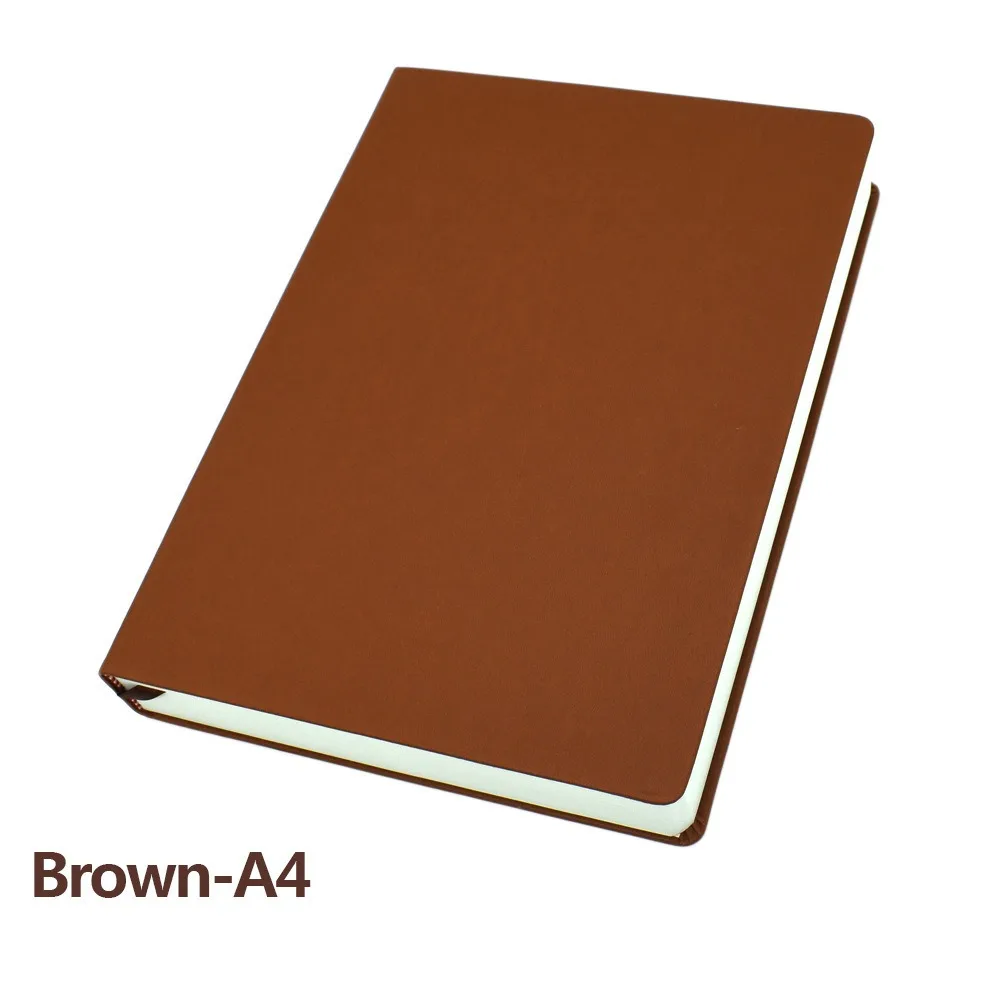 

A4/A5/A6 Sketchbook 330 Sheets Super Thick Writing Blank Notepad Blank Inner Pages PU Leather Soft Cover Journal Diary Notebook