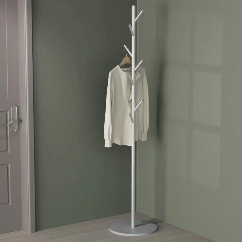 Standing Coat Metal Rack Tree Purse Light Luxury Rack Nordic Style Save Space Floor Standing Multiple Hooks Clothes Rack Stand