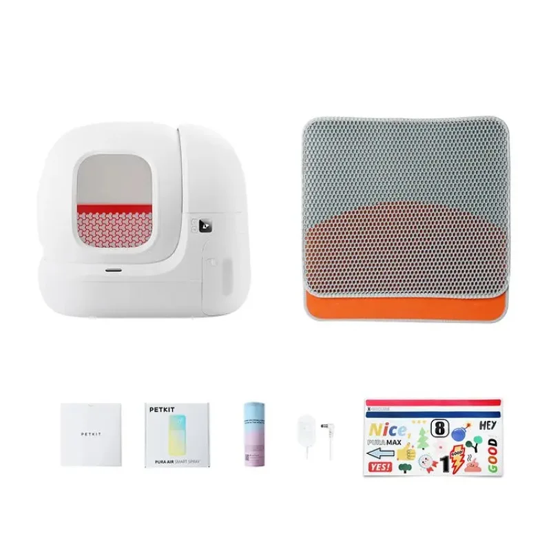 مصنع مخصص ذكي بالكامل الذكية إزالة الروائح الكريهة الكهربائية بالجملة التنظيف الذاتي التلقائي صناديق نفايات القط