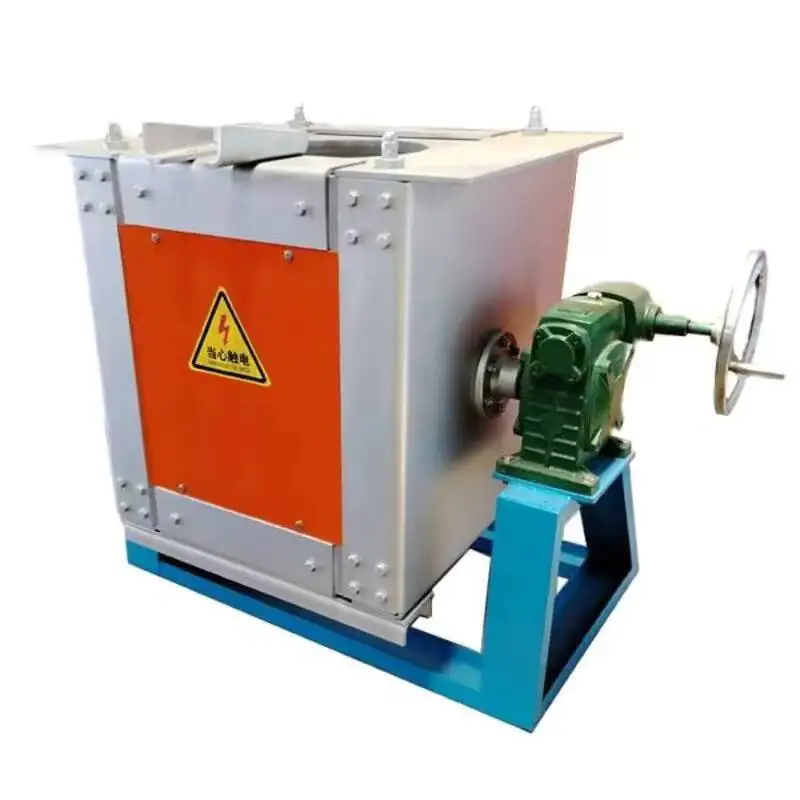 

Small Electric Induction Melting Industrial Furnace Copper Brass Aluminum Iron Steel