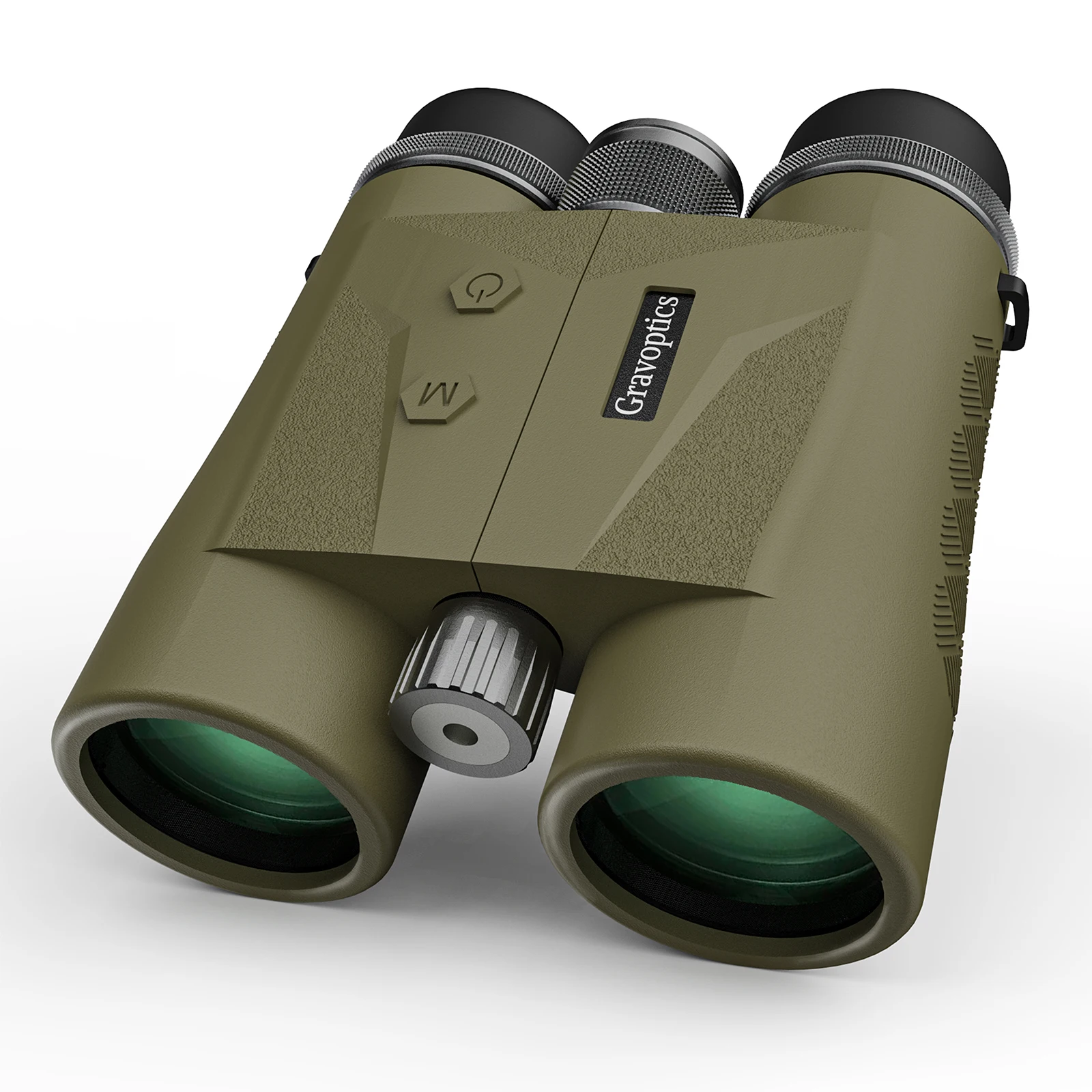 1800M/2400M Rangefinder Binoculars for Hunting, Gravoptics 10x42 High Power HD Laser Rangefinding for Bird Watching/Golf