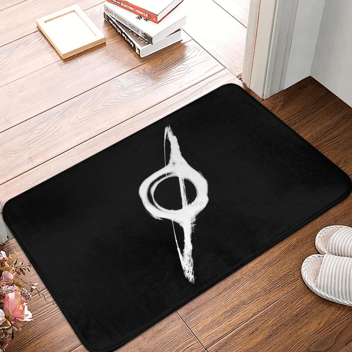 Anti-Slip Doormat Bath Mat Interstellar Cooper Film Black Hole Gargantua Hallway Carpet Entrance Door Rug Indoor Decor