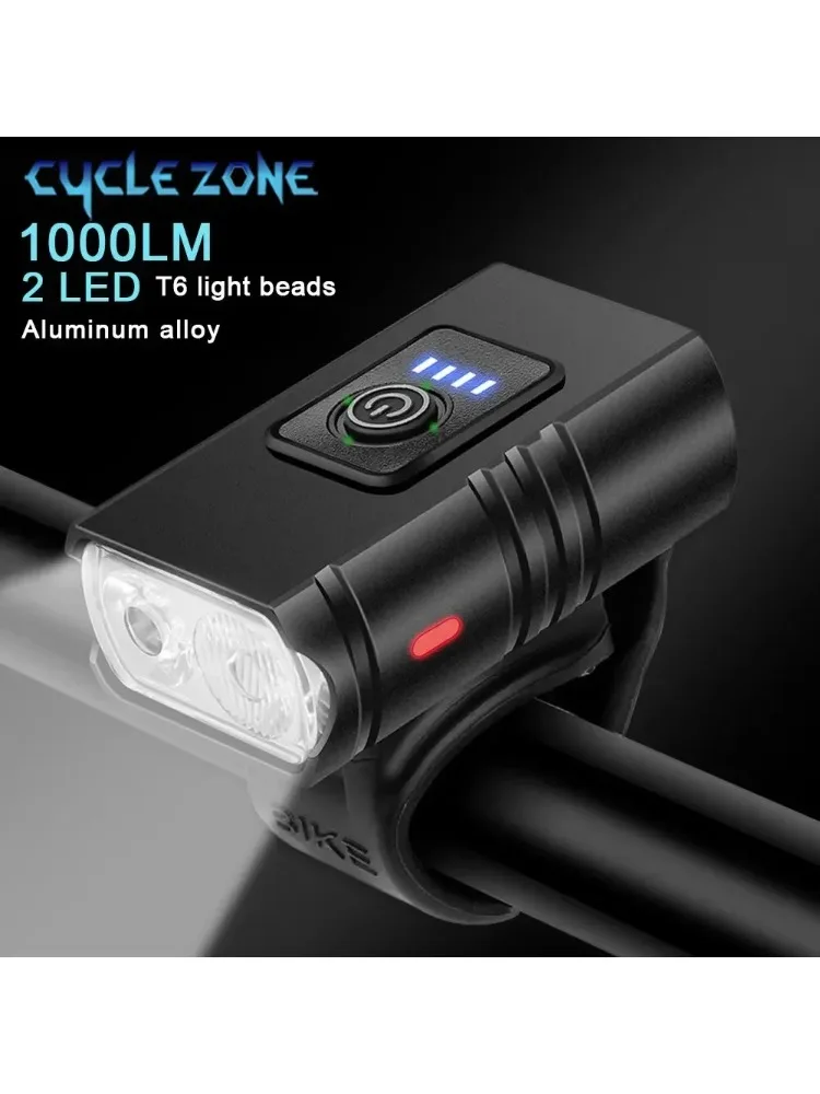 AliExpress ESMARTER BK02 Bike Light T6 LED USB Rechargeable Bicycle Lights 6 Modes MTB Flashlight Bicycle Headlight for Cycling Bicycle Front Lamp
