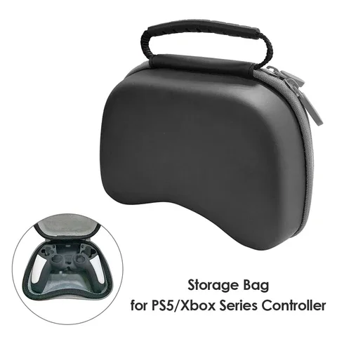 Portable Protective Case Handbag for PS5 EVA Hard Pouch Cover Gamepad Storage Bag Sony PlayStation 5 Controller