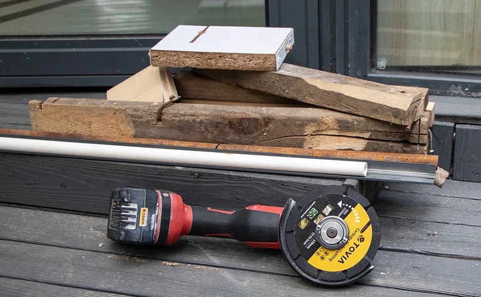 115mm Sägeblatt Multitool Holzschneider Winkelschleifer für Holz Hartmetall-Sägeblätter Holzschneidscheibe zum Holzschneiden – Detail 6