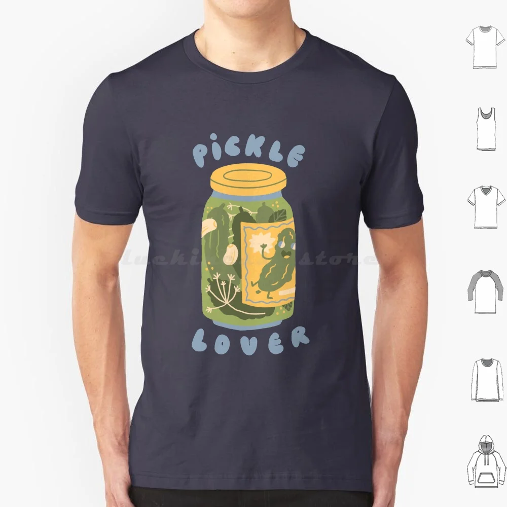 Camiseta de pepinillo para hombres, mujeres y niños, 6Xl, pepinillo, Rick, pepinillo, amante de la comida, ilustrador, amante de la comida