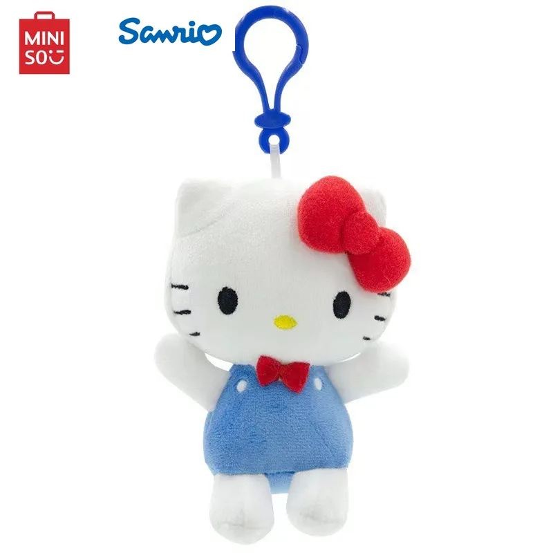 Miniso Sanrio Anhänger niedlich cool Lomi Schlüssel bund Hallo Kitty Pacha Hunde tasche kleine Anhänger dekorative Rucksack Anhänger Schlüssel ring Geschenk