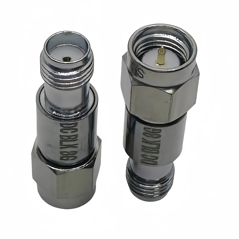 1Pcs SMA Attenuators 2W DC-8GHz Coaxial Fixed Attenuators 1dBi 3dBi 5dBi 10dBi 20dBi 30dBi 50dBi 60dBi Frequency SMA Connectors