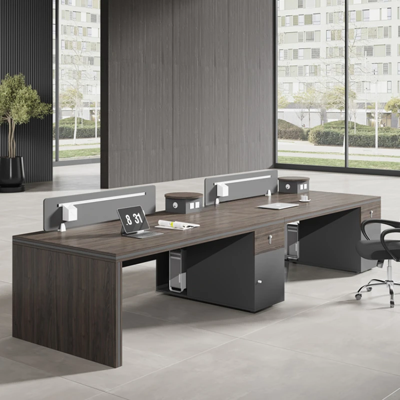 Work Executive Office Desks Writing Modern Desktop Wood Office Desks Laptop Meeting Escritorio Oficina Office Furniture WN50OD