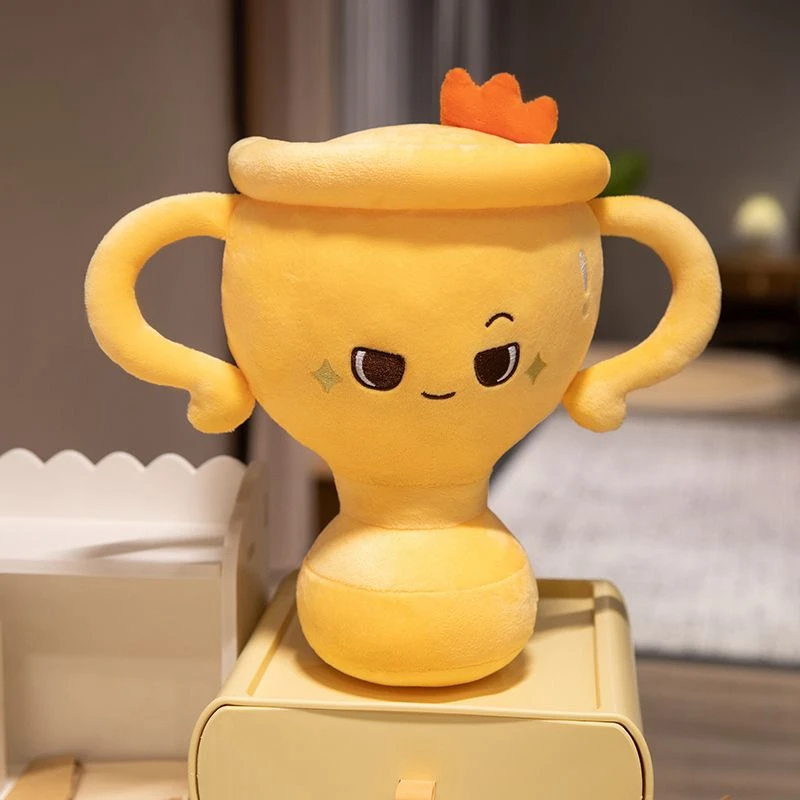 

20 см креативный игровой трофей, плюшевая игрушка, конкурс, детский трофей для выступлений, милая кукла, подарок на день рождения и фестиваль