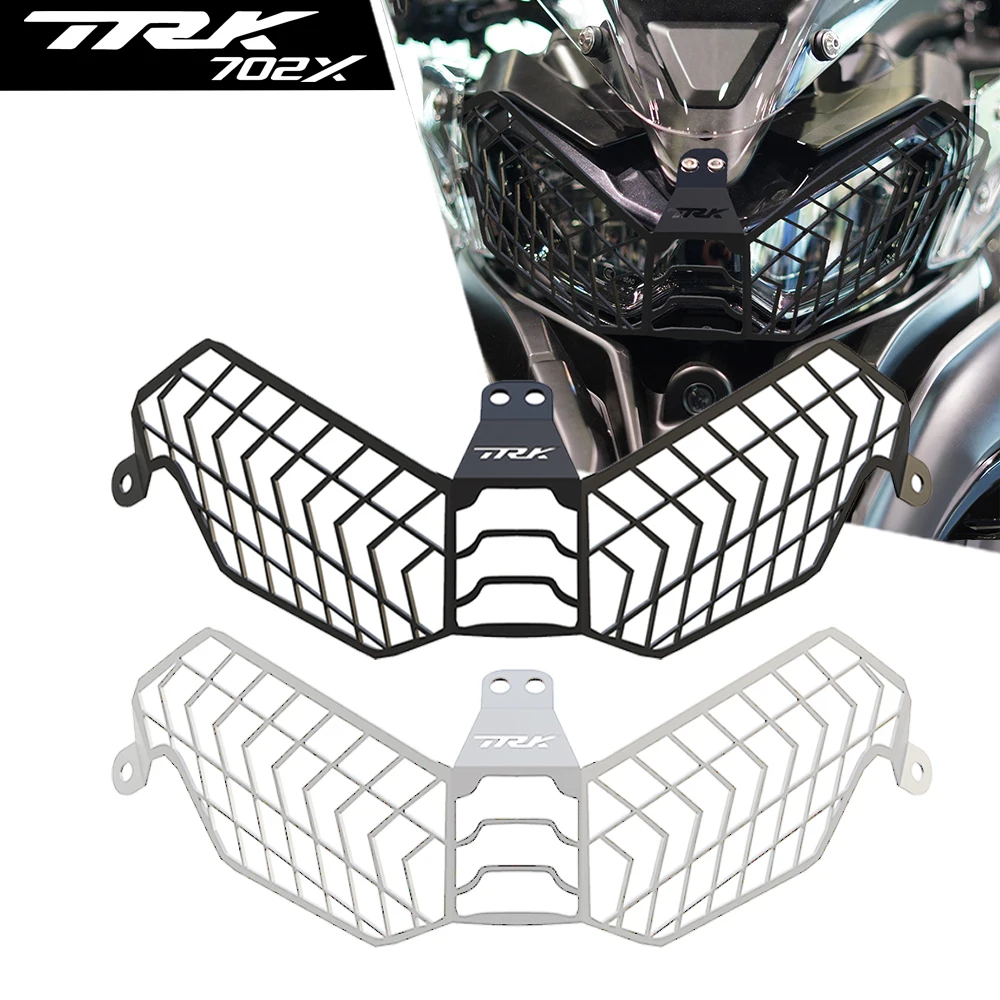 

For Benelli TRK702X TRK 702X TRK702 X TRK 702 X 2023 2024 2025 Motorcycle Accessories Headlight Guard Grille Protection Cover