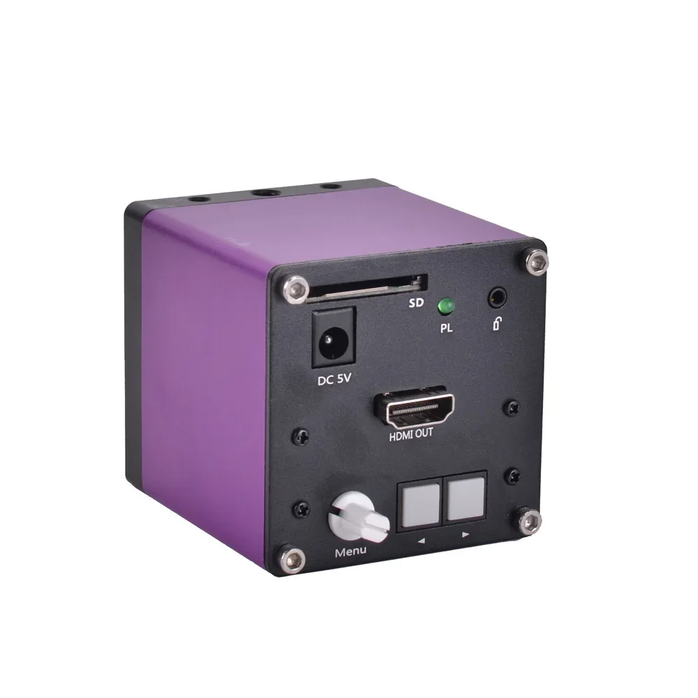 FULL HD 1080P HDMI-Compatible 60FPS Video Digital Industry Microscope Camera TF Card Video Recorder microscope for PCB Repair