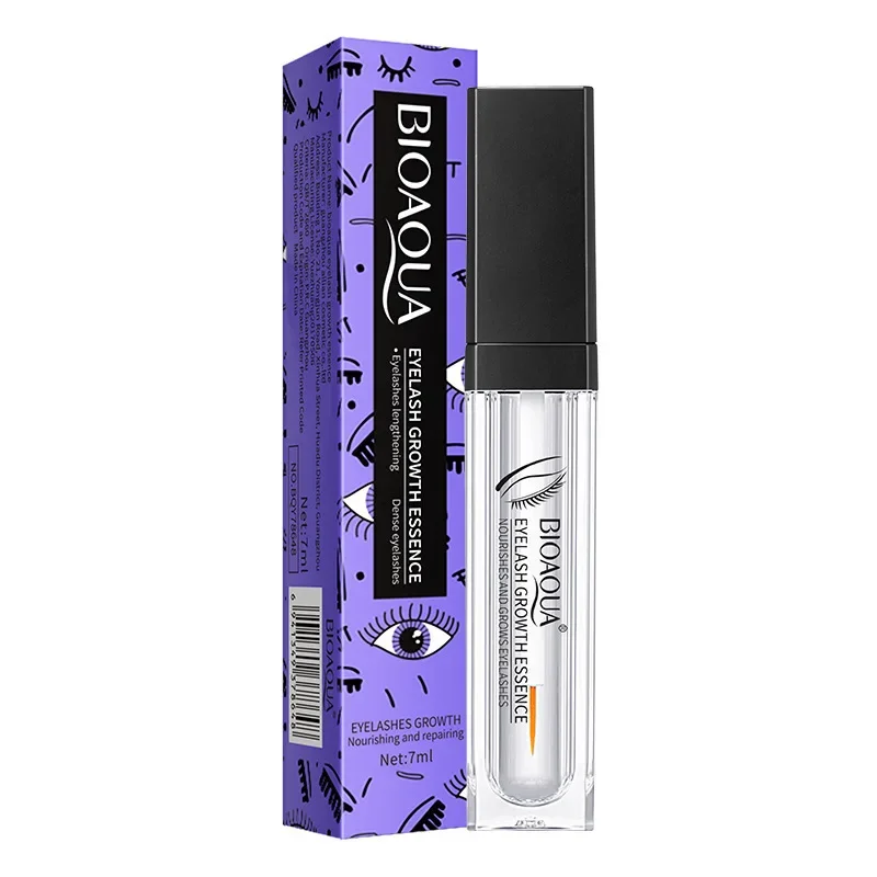 1 PC Eyelash Nutrition Solution หนา,เรียว,ยาว,บํารุงและบํารุงขนตาฐานซ่อมธรรมชาติโปร่งใส 7ml