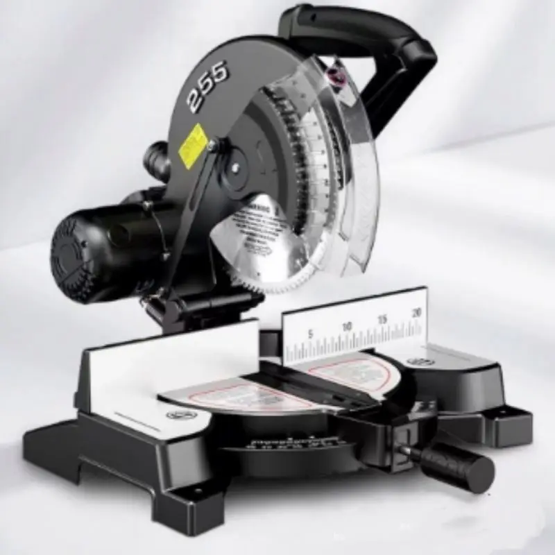 

ANDUUK Wholesale Miter Saw 255mm Electric Cutting Machine For Aluminum Steel Wood Automatic Portable