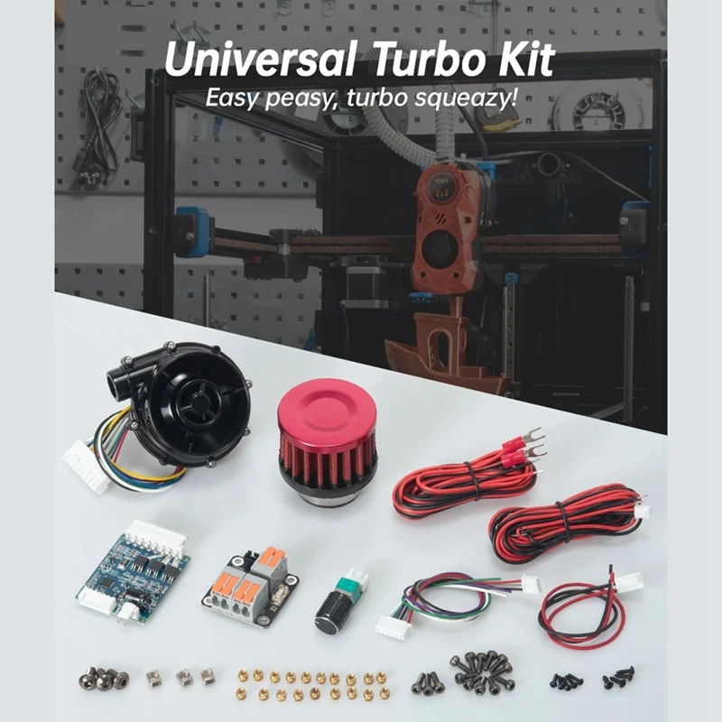 【Berserkk】منفاخ هواء بالطرد المركزي بدون فرش 24 فولت WS7040-24-V200 BLDC مروحة منفاخ 6.5Kpa للطابعة Vzbot Hevort ثلاثية الأبعاد