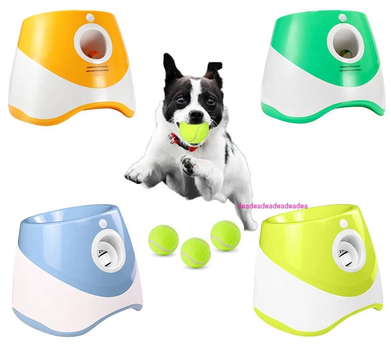 

Pet ball thrower outdoor elastic tennis ball launcher