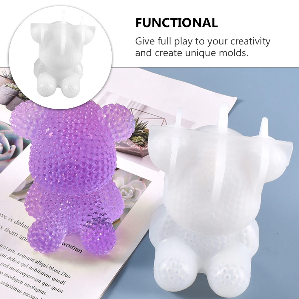 

DIY Silicone Mold Crafts Casting Animal Adornment Nonstick Ecofriendly JewelryMaking Accessories Resin Statue