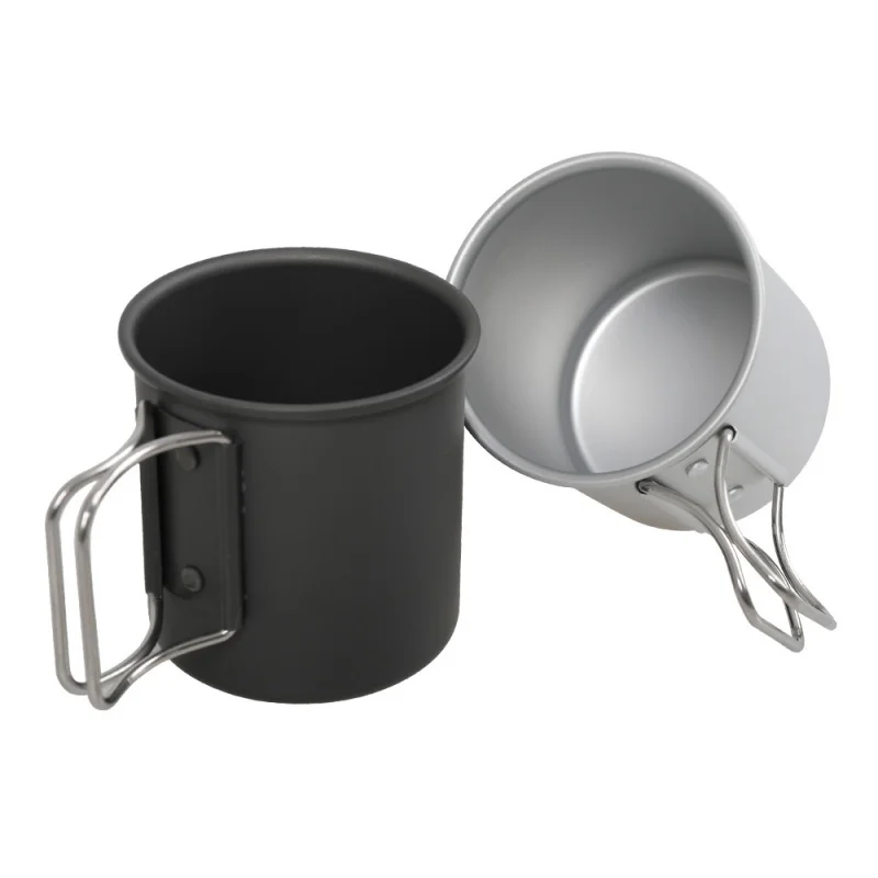 

Outdoor Camping Folding Bottle Portable Ultralight Aluminum Alloy Camping Cup Coffee Cup Tea Cup Mug