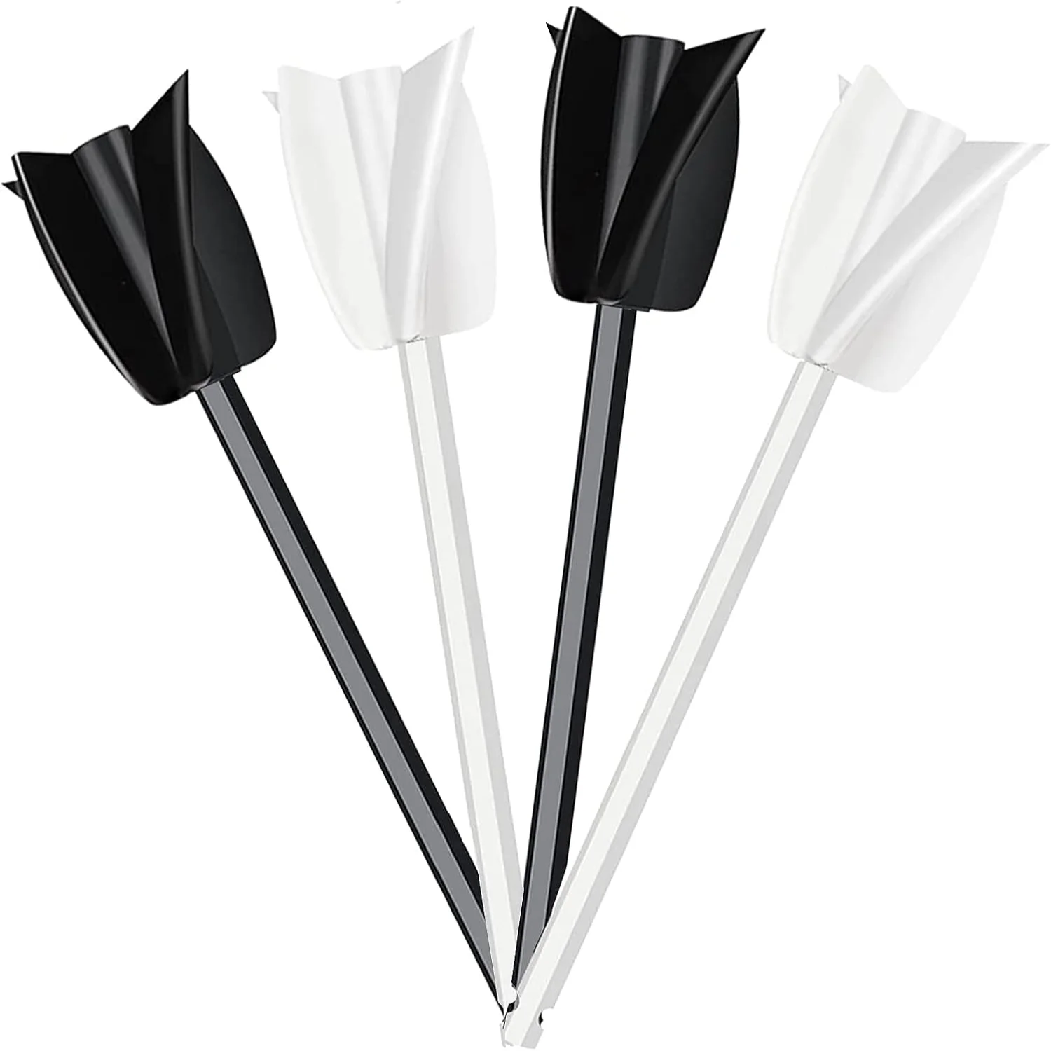 4 Pcs Resin Mixer Paddles for Resin Drill, Epoxy Mixer Attachment for Drill, Paint Mixer/Paint Stirrer for Mixing Resin, Epoxy,