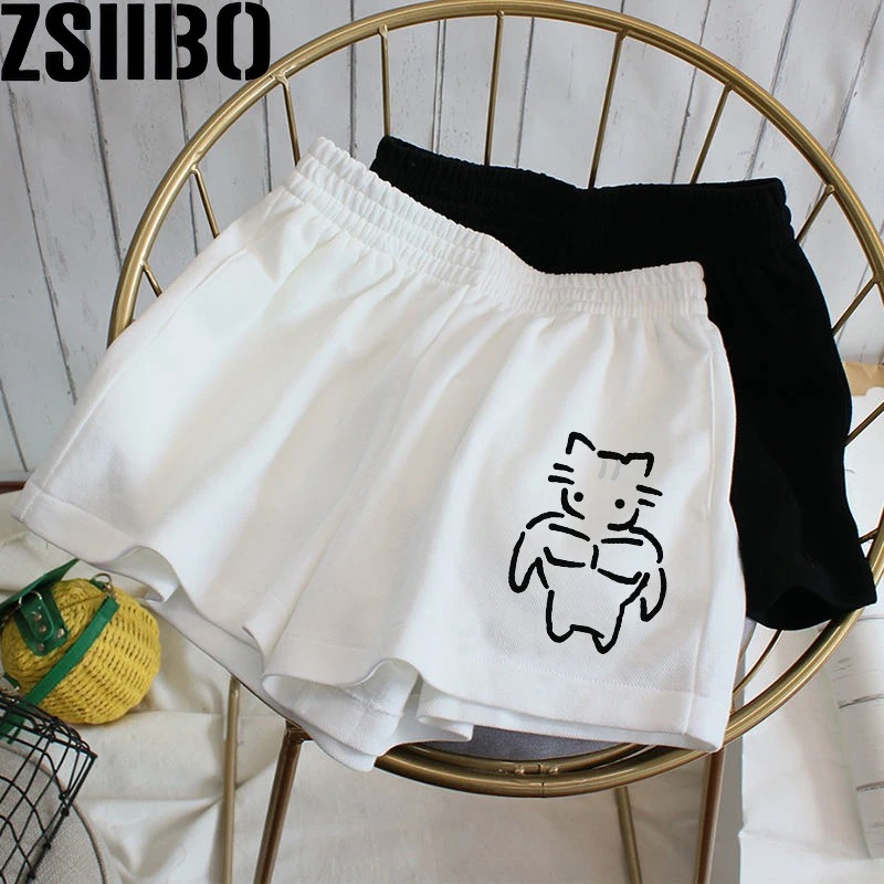 Summer Sports Five-point Sport Basketball Short Pants Oversized Shorts Men Graffiti Smiling Striped Shorts Women Loose Wide