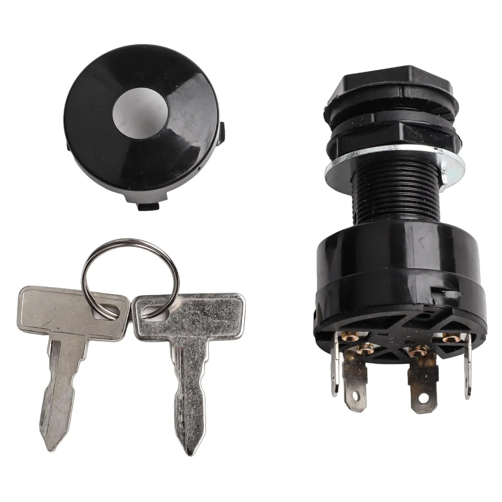 

Ignition Key Switch Designed to Replace OE# 1025151 01 in All Compatible For Club Cars from 2004 Onward Includes Two Keys