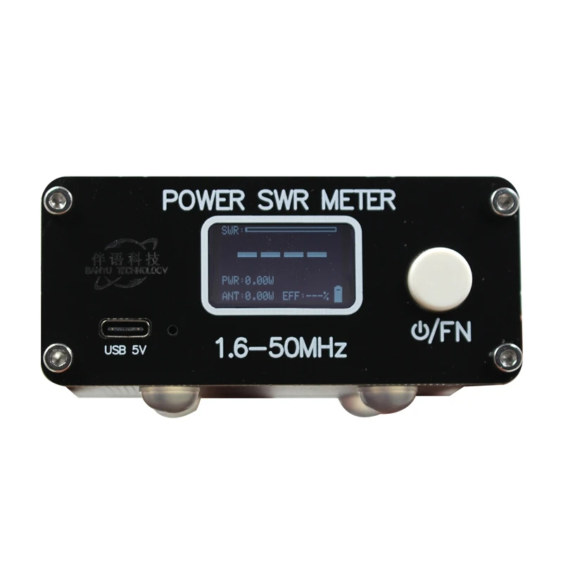 1 комплект QRP 150 Вт SWR коротковолновый измеритель стоячей волны SWR/измеритель мощности черный 1,6-50 МГц