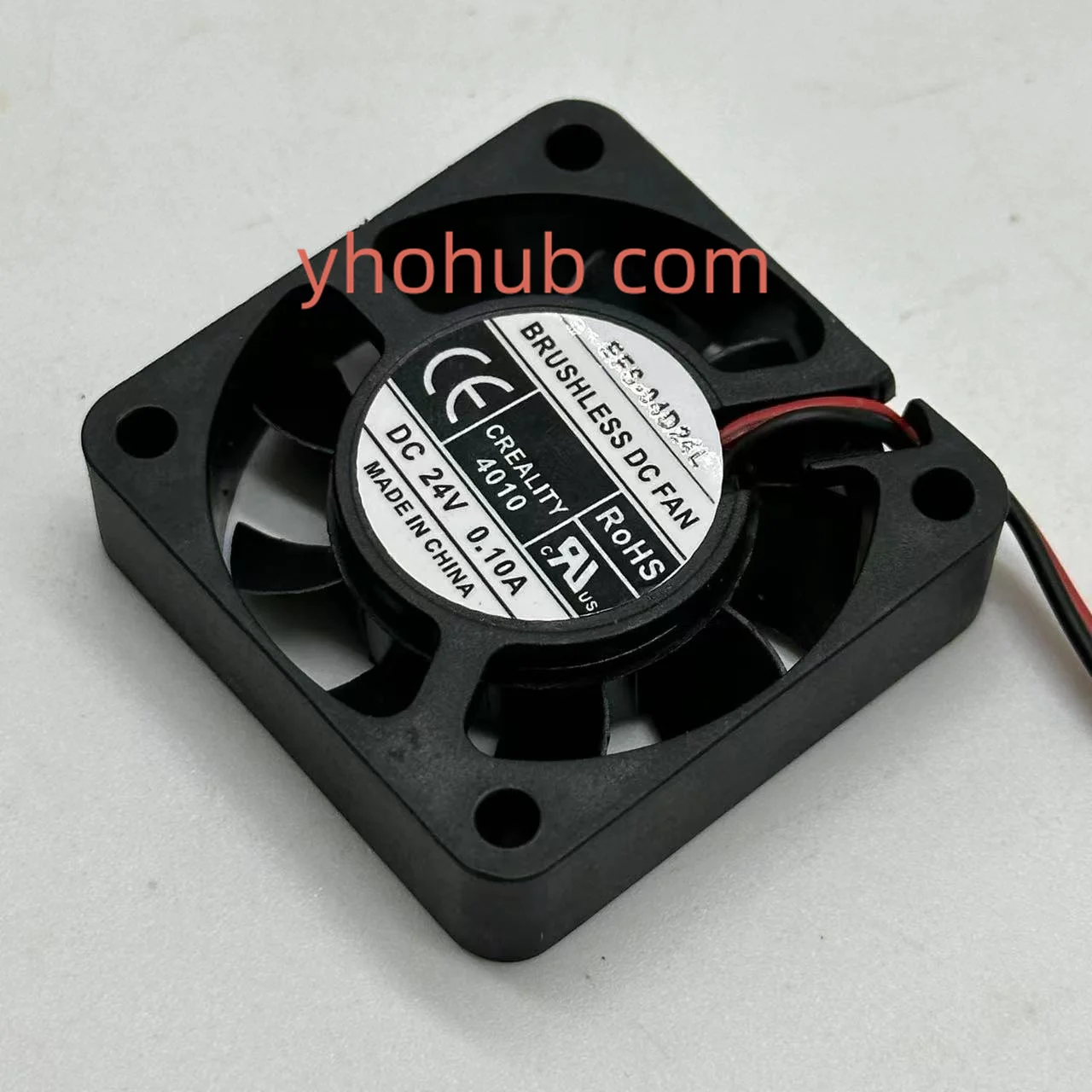DWPH EFS-04D24L DC 24V 0.10A 40x40x10mm 2-проводной Вентилятор охлаждения сервера
