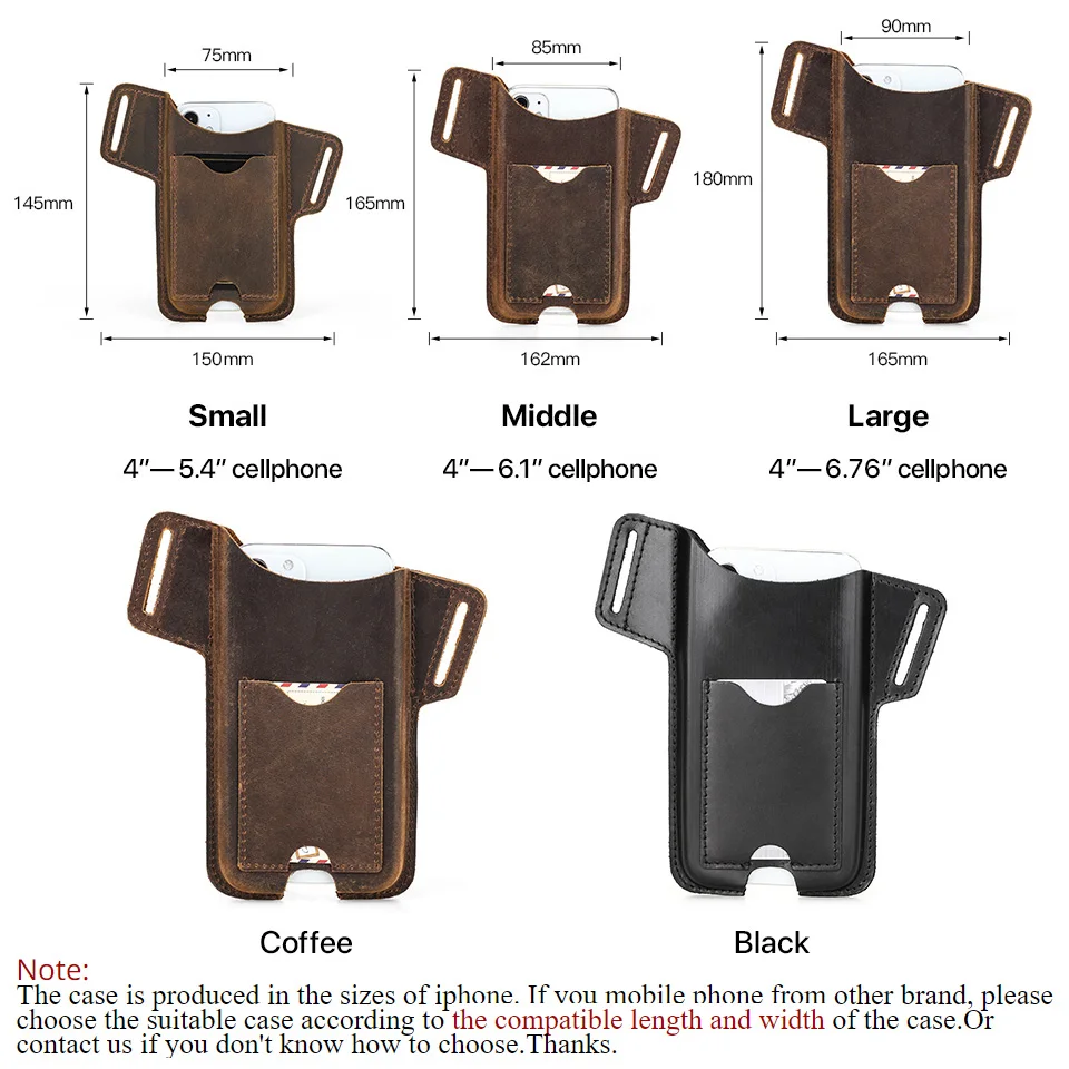 Echt Leer Telefoon Case Voor Iphone 14 15 Pro Max 13 12 11Mini Mannen Mobiel Loop Holster Case Riem Taille telefoon Tas