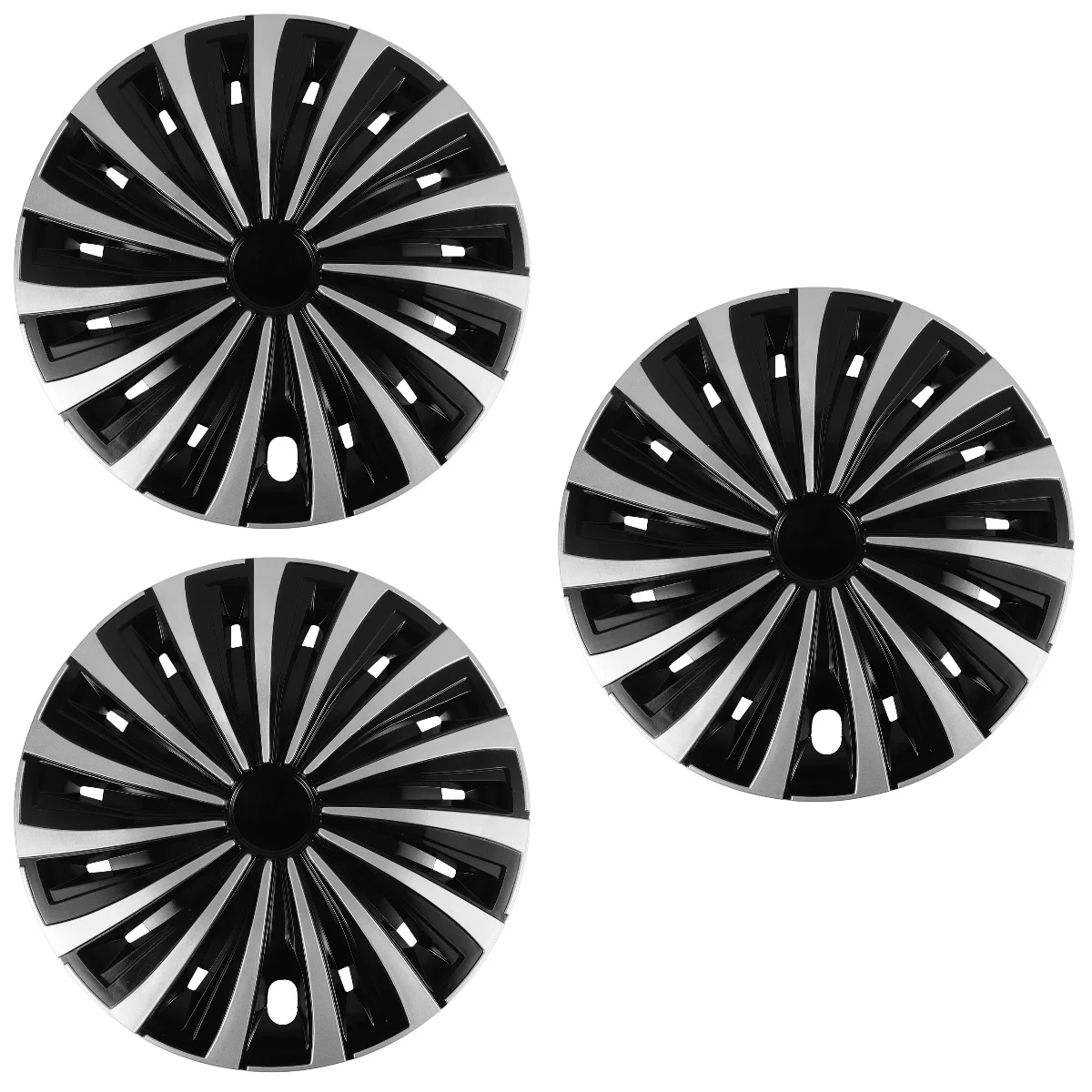 3 Count Car Hub Cap Wheel Caps for Decorative Hubcaps Automotive Covers Vehicle 12 Inch