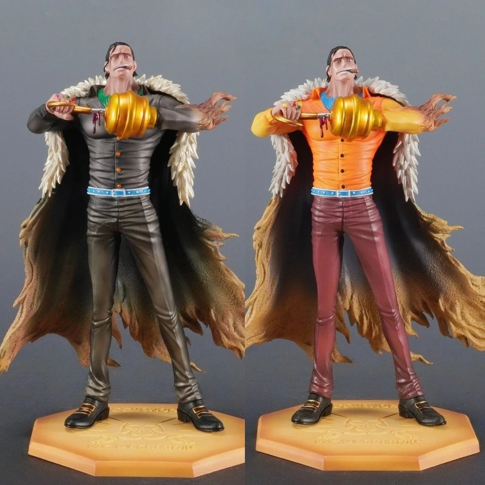 

29cm/11.42in Anime Figure Sir Crocodile Action Figures Pvc Statue Desktop Ornamen Collection Model Toys Gifts