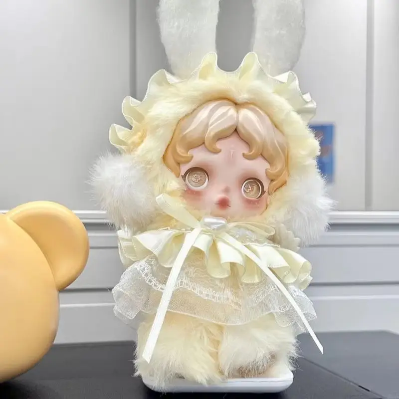 10cm Mini Doll Clothes For Skullpanda V1/V2 L'Impressionnisme Series Clothing Cute Princess Dress Doll Outfit Accessories Gift